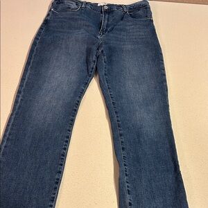 Frame Denim Women's Straight Blue Jeans